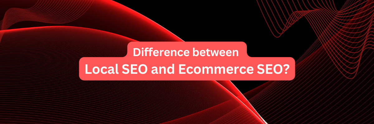 Difference between Local SEO and Ecommerce SEO?